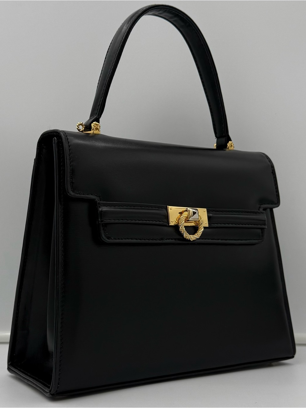👑LAUNER 1941 LONDON • JULIET 26 Bag • Royal Warrant H.M. QUEEN • Made in ENGLAND - Picture 2 of 16